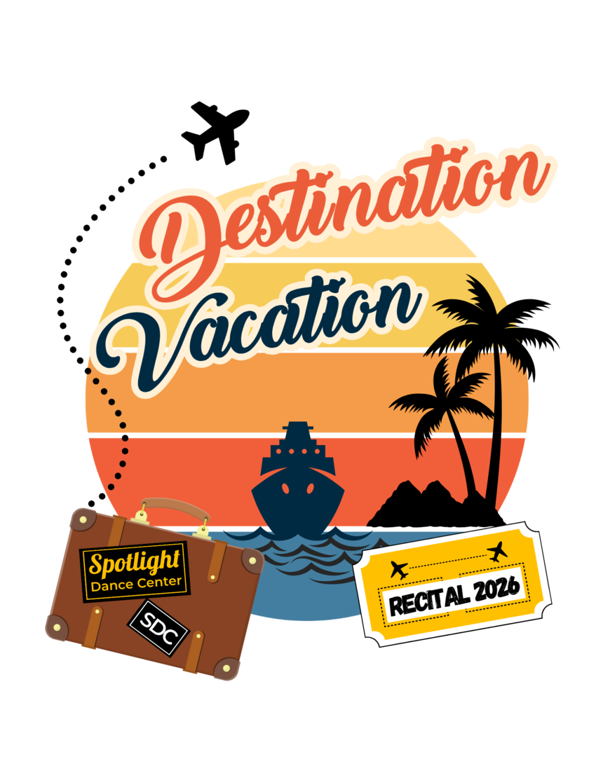 Destination Vacation recital artwork
